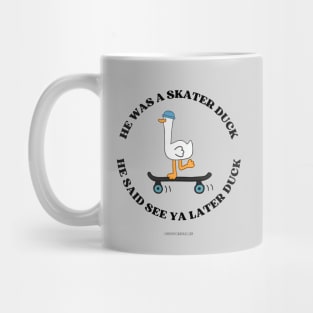 Skater Duck Mug